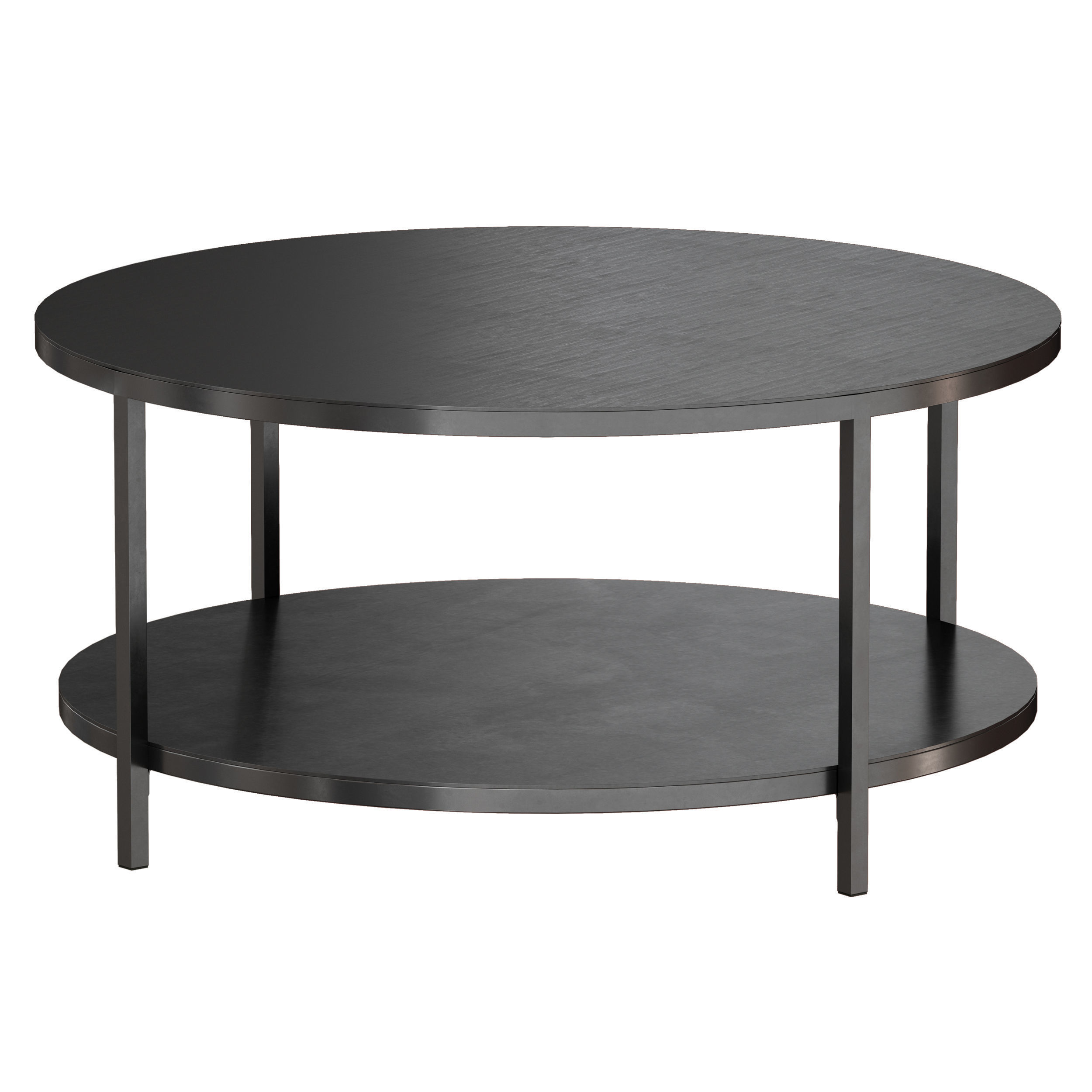 Echelon Round Coffee Table Crate and Barrel 3D model_3