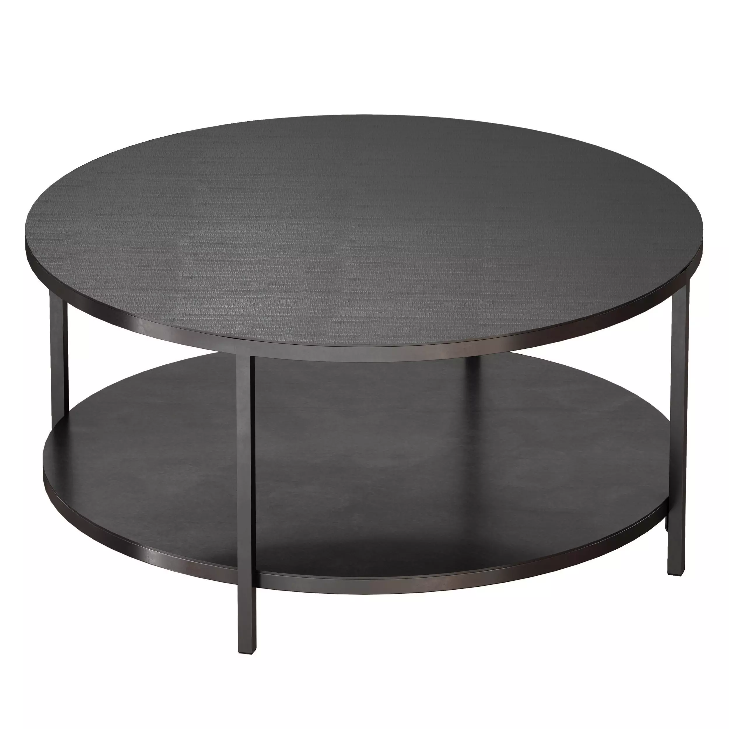 Echelon Round Coffee Table Crate and Barrel 3D model_0