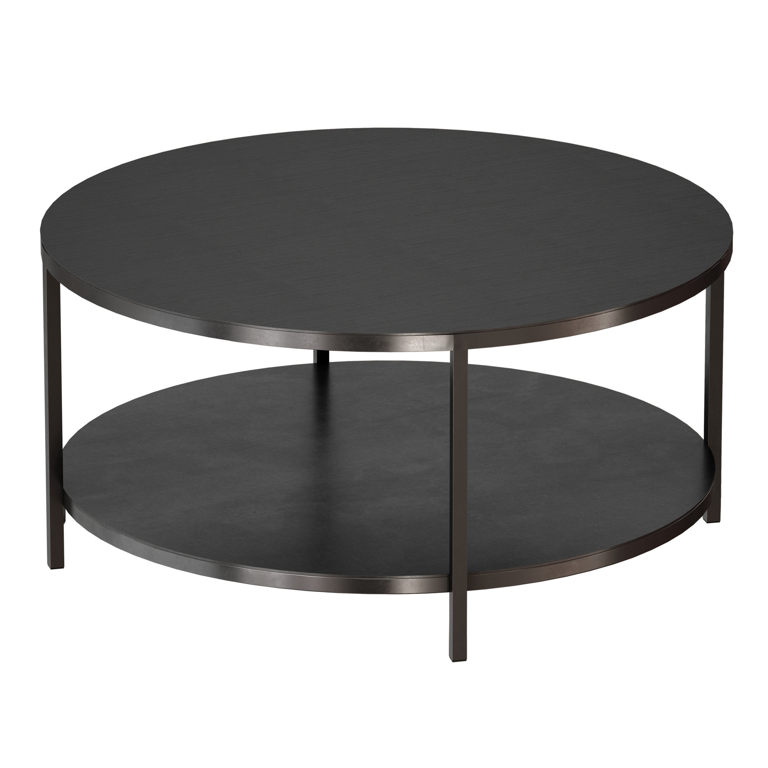 Echelon Round Coffee Table Crate and Barrel 3D model_5