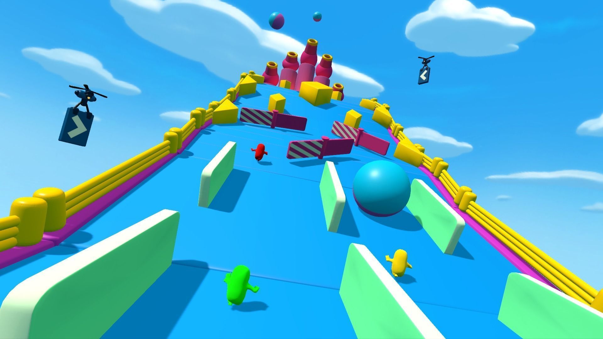 Obstacle Run Low-poly 3D model_5