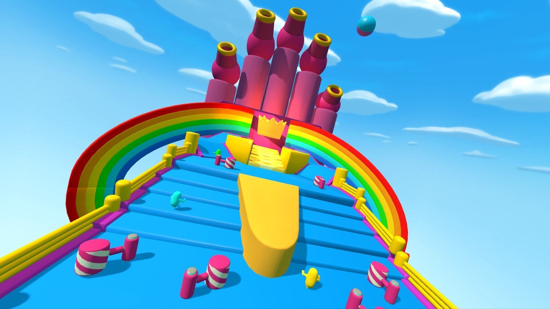 Obstacle Run Low-poly 3D model_6