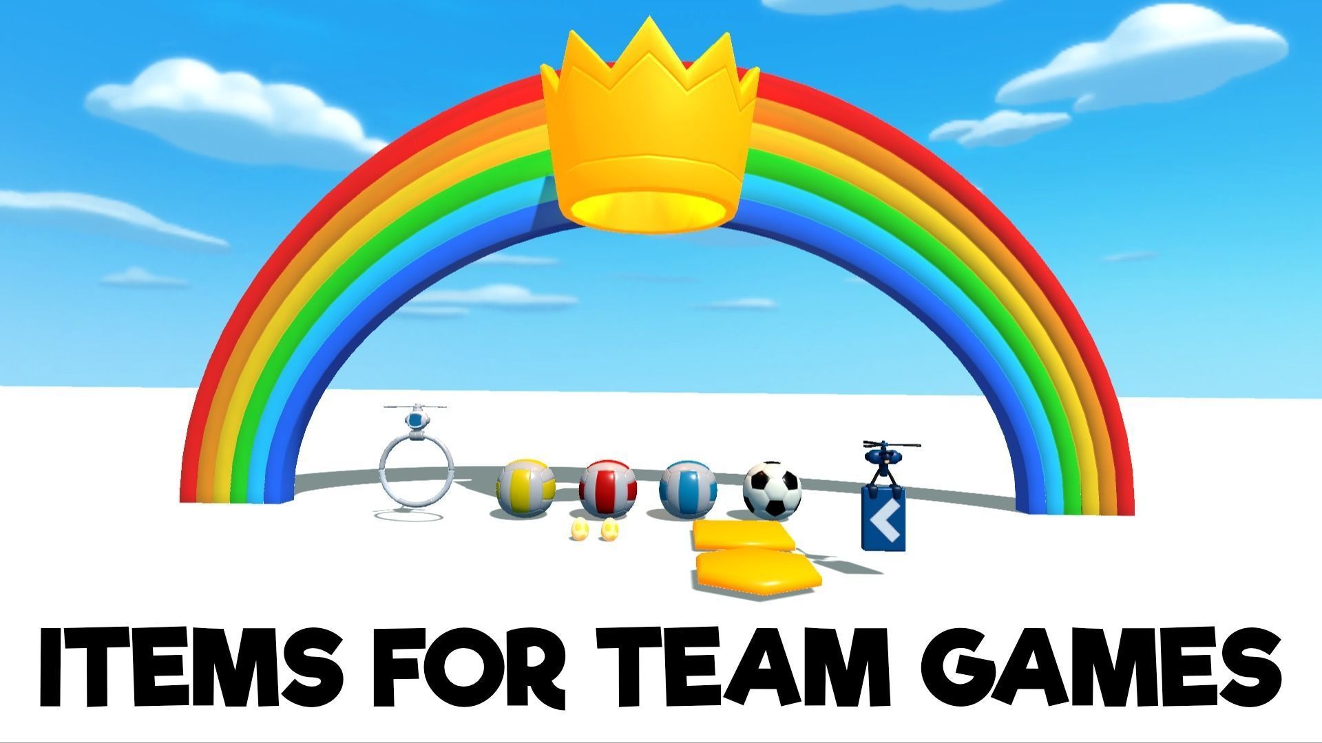 Obstacle Run Low-poly 3D model_7