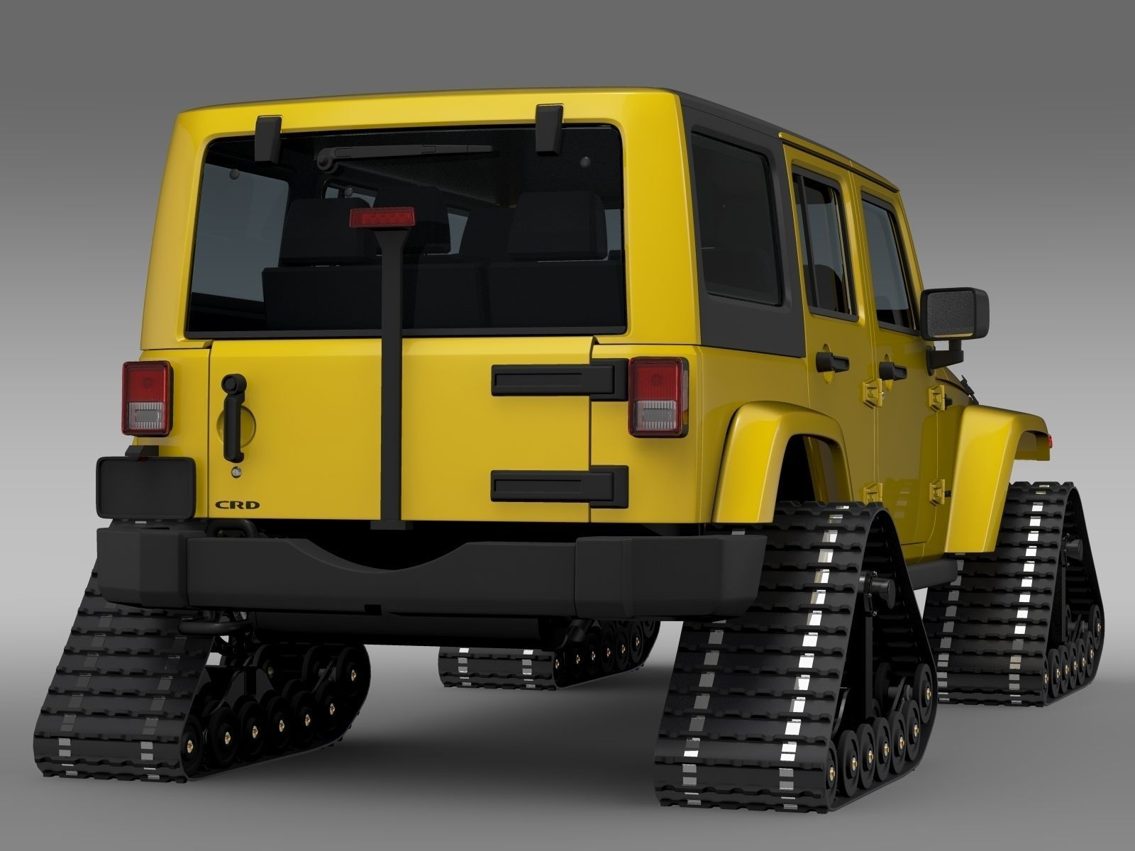 Jeep Wrangler Unlimited X1 Crawler 2016 3D model_10