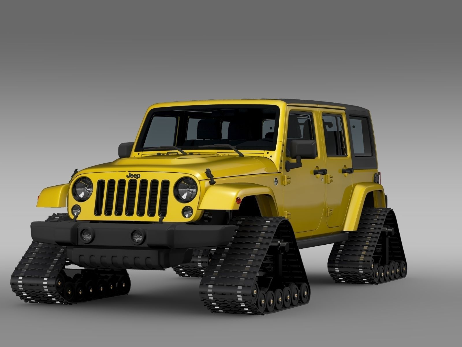 Jeep Wrangler Unlimited X1 Crawler 2016 3D model_1