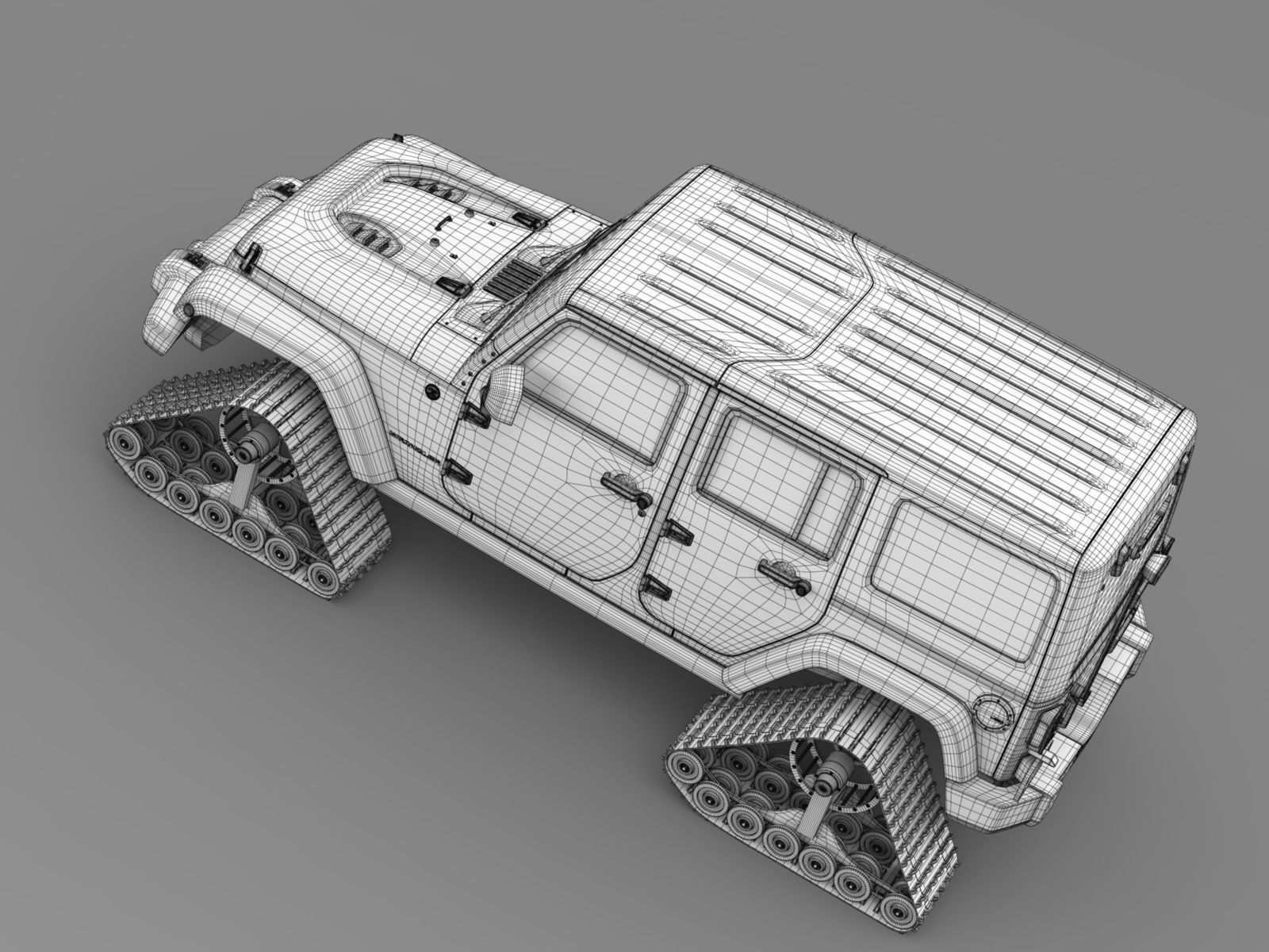 Jeep Wrangler Unlimited X1 Crawler 2016 3D model_17