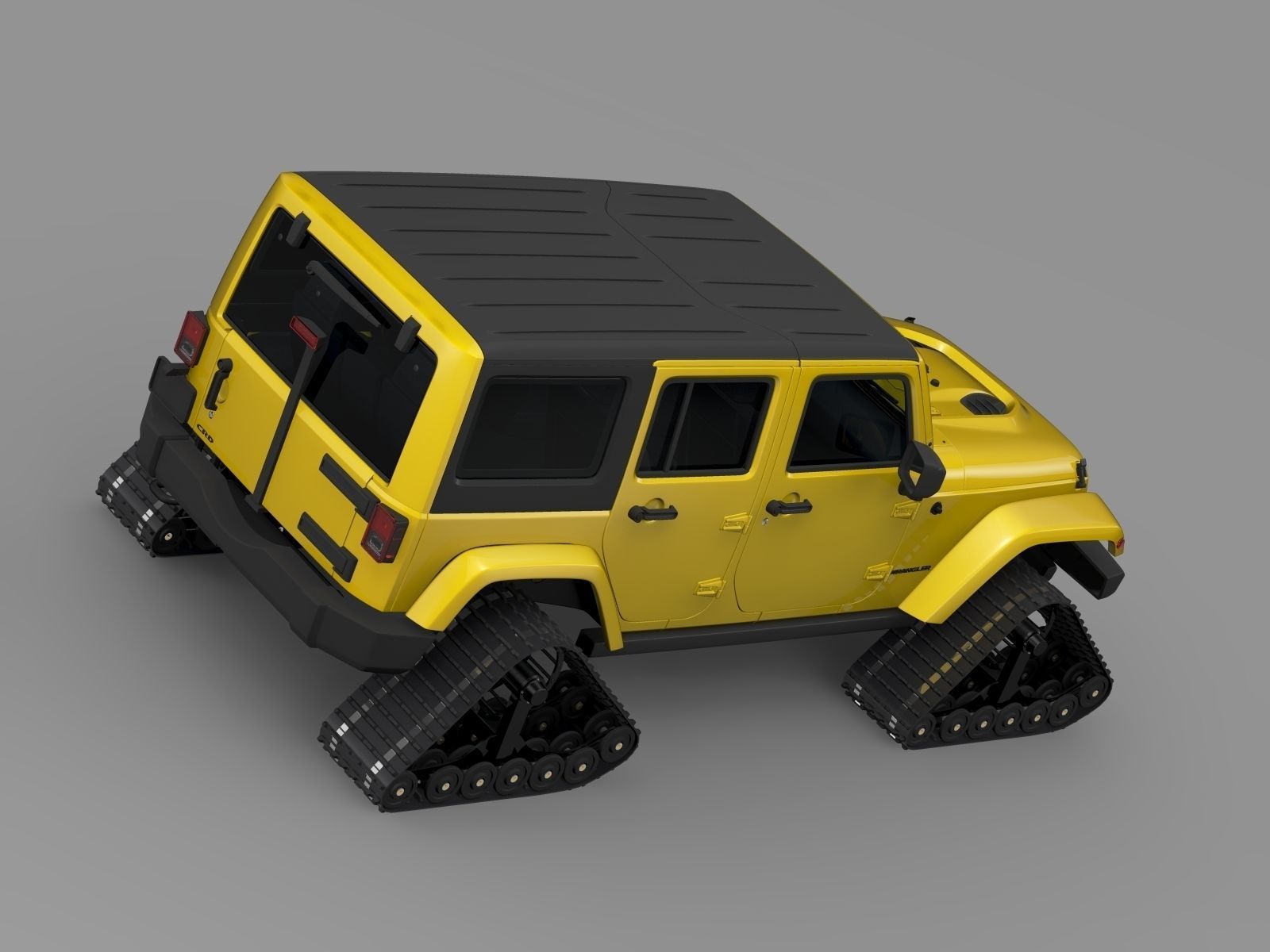 Jeep Wrangler Unlimited X1 Crawler 2016 3D model_11