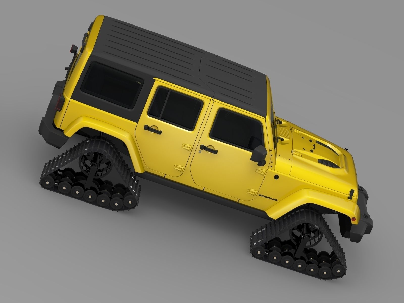 Jeep Wrangler Unlimited X1 Crawler 2016 3D model_9