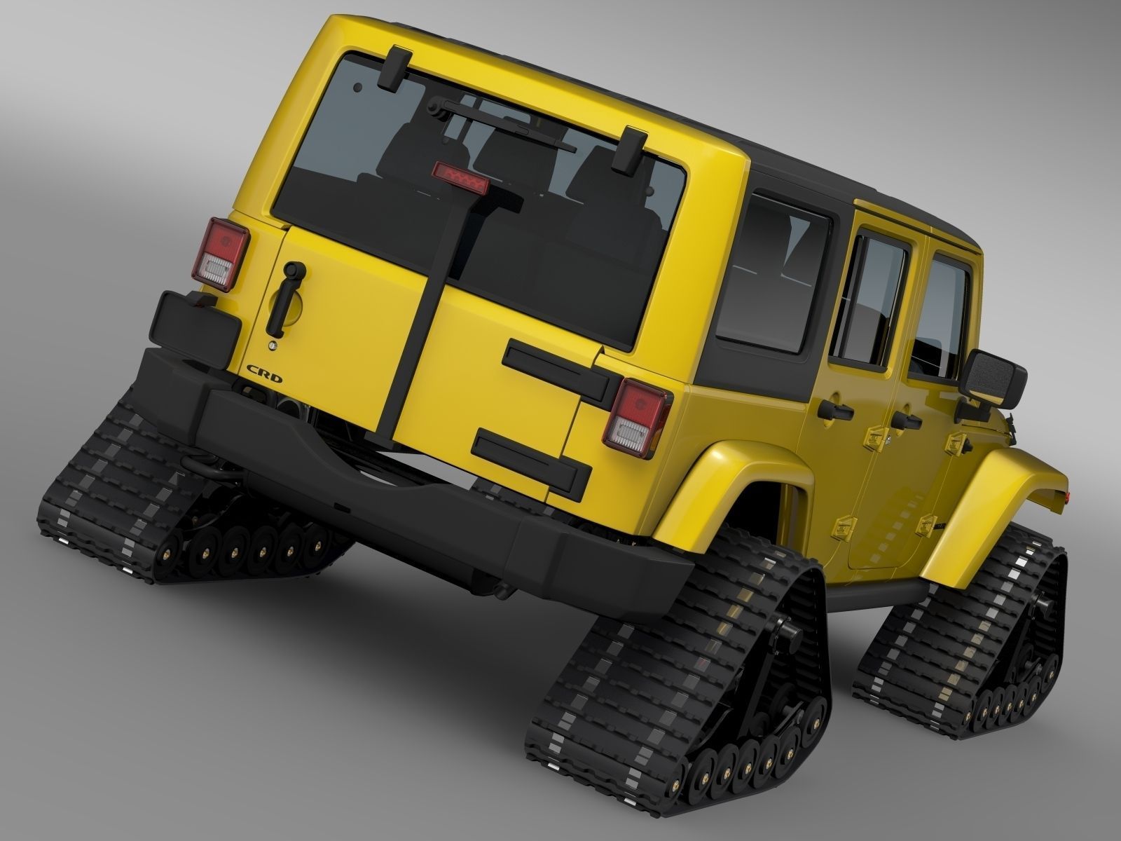 Jeep Wrangler Unlimited X1 Crawler 2016 3D model_5