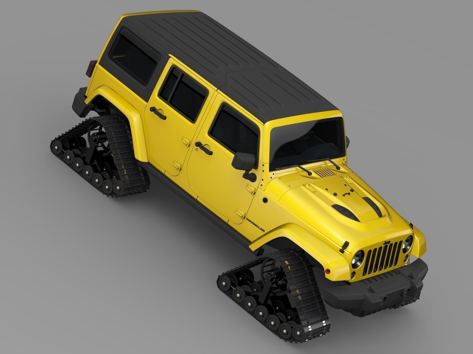 Jeep Wrangler Unlimited X1 Crawler 2016 3D model_8