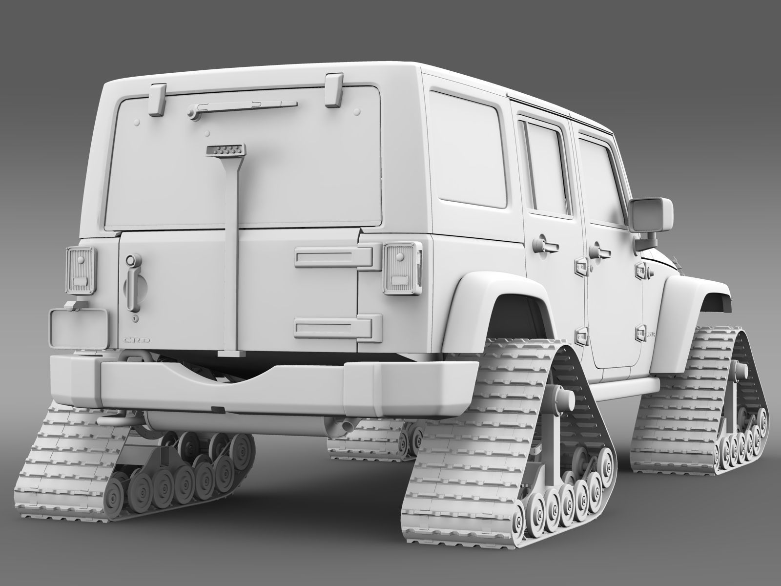 Jeep Wrangler Unlimited X1 Crawler 2016 3D model_13