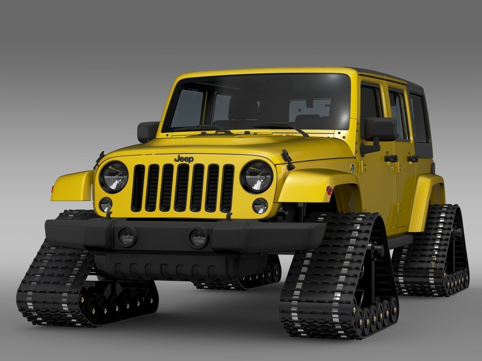 Jeep Wrangler Unlimited X1 Crawler 2016 3D model_4