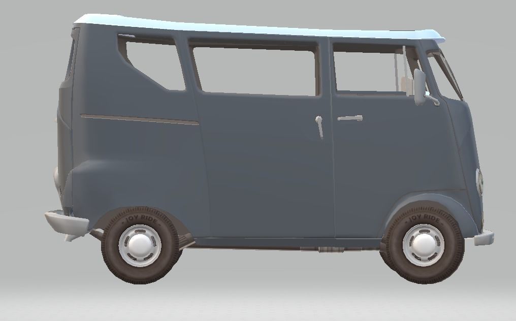 car famille 3D print model_1