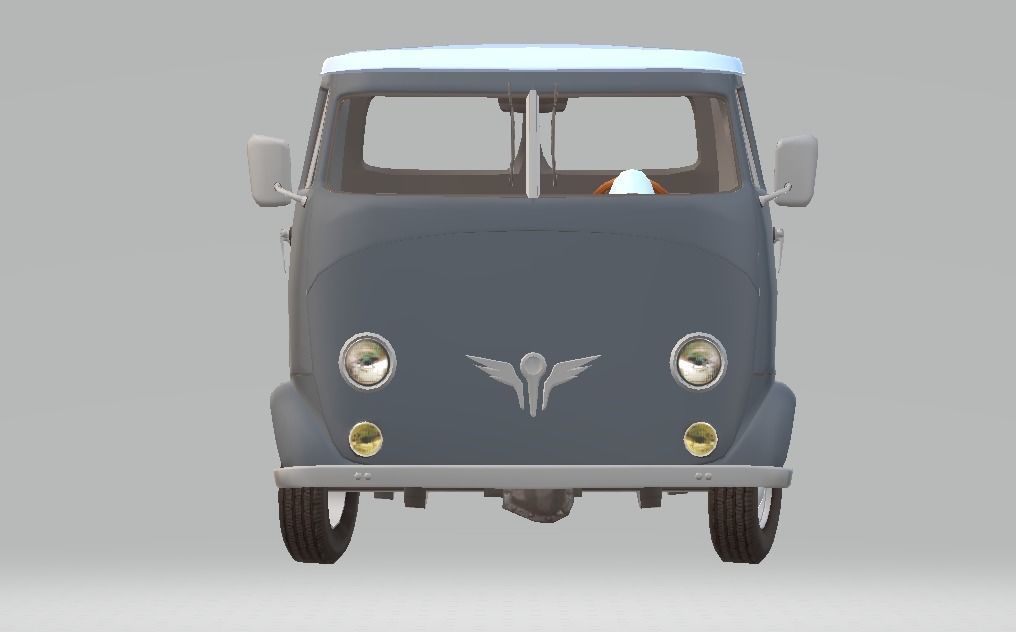 car famille 3D print model_2