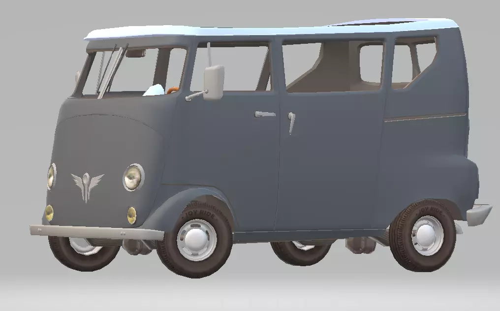 car famille 3D print model_0