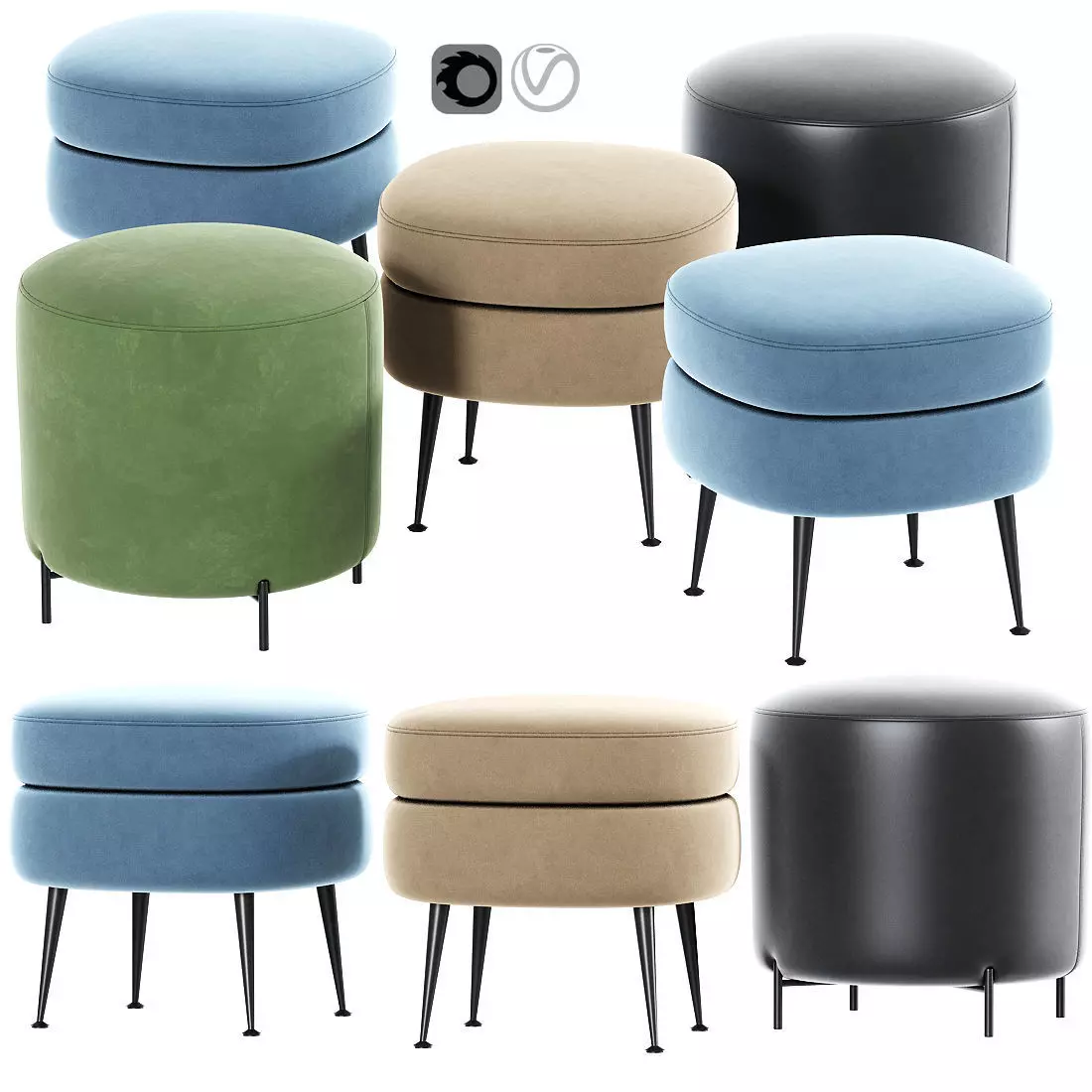 Ottoman Collection 3D model