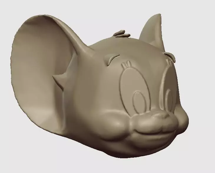 JERRY HEAD - FROM THE TOM AND JERRY SHOW 3D print model_0