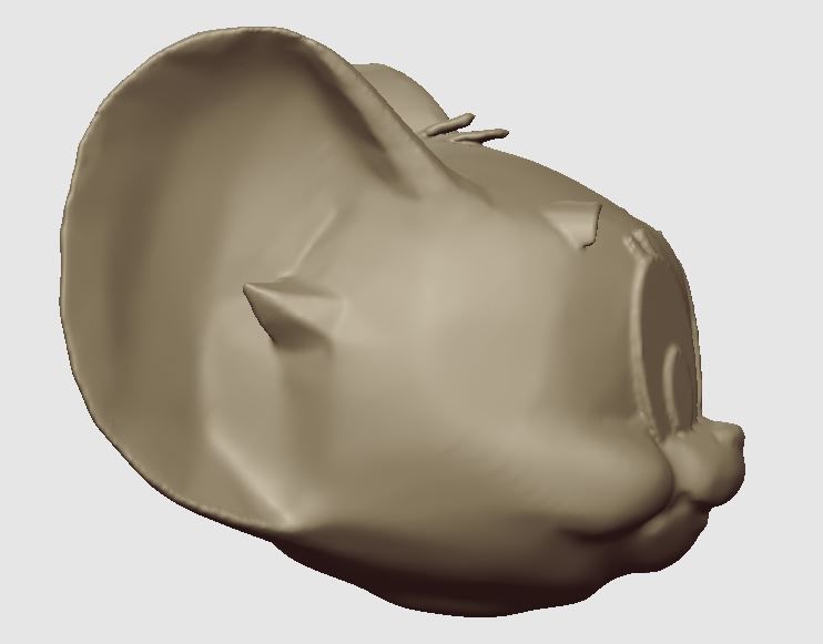 JERRY HEAD - FROM THE TOM AND JERRY SHOW 3D print model_4