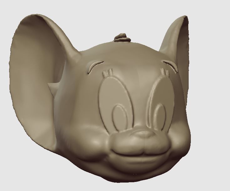 JERRY HEAD - FROM THE TOM AND JERRY SHOW 3D print model_2