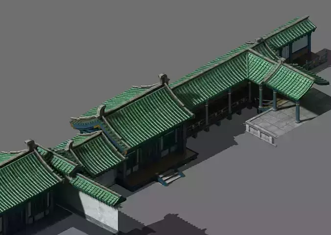 Qin Dynasty-Qin Mansion-Wing Room 12