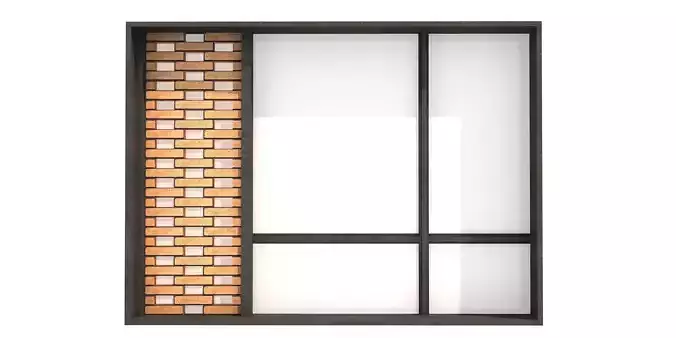 brick window