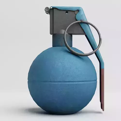 M67 Training Grenade 3D model