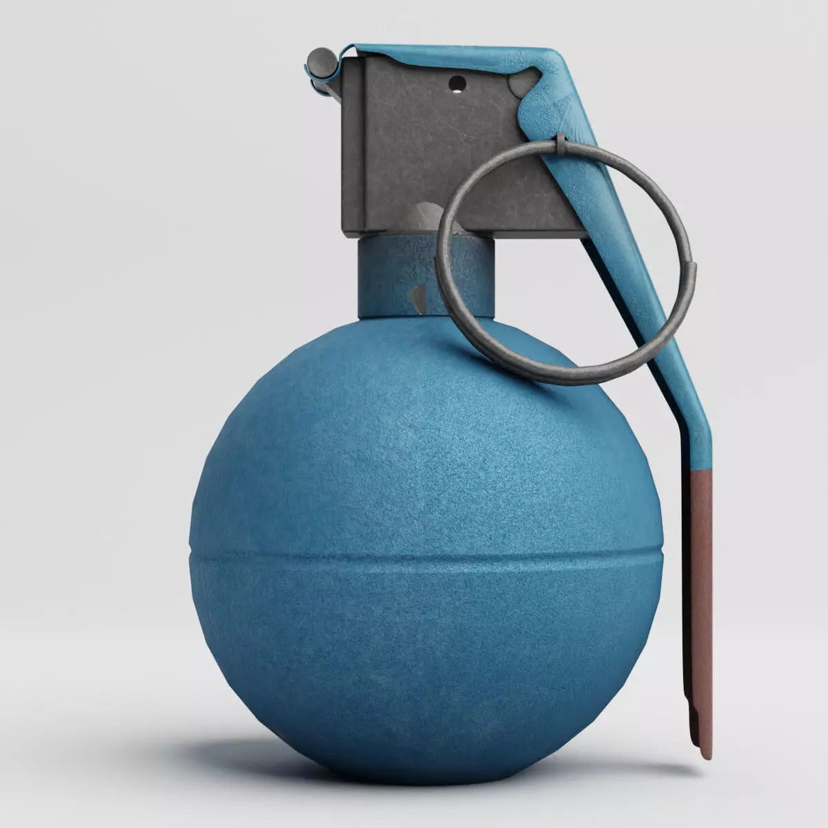 M67 Training Grenade 3D model_0