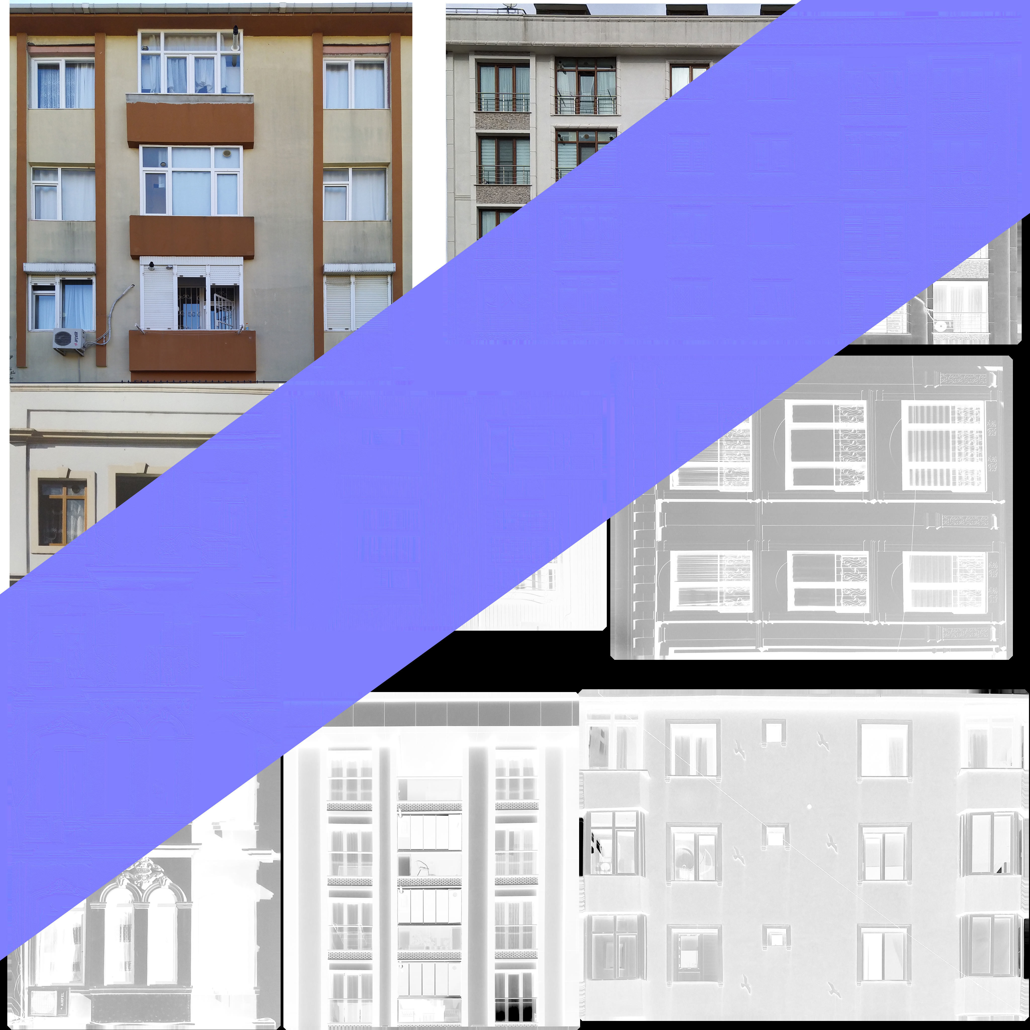 7 Apartment with textures Low-poly 3D model_1