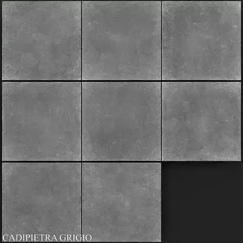 Zeus Ceramica Cadipietra Grigio 3D model