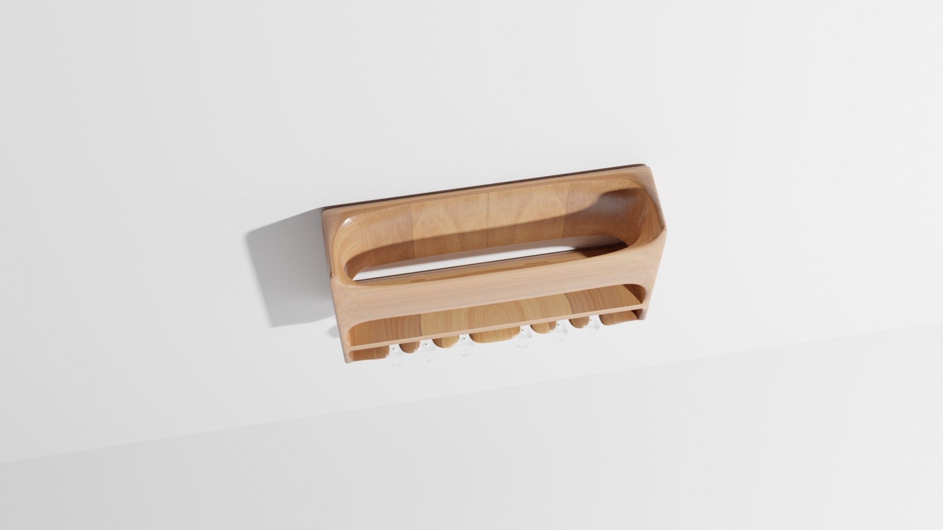 PBR Wine Holder 3D model_6