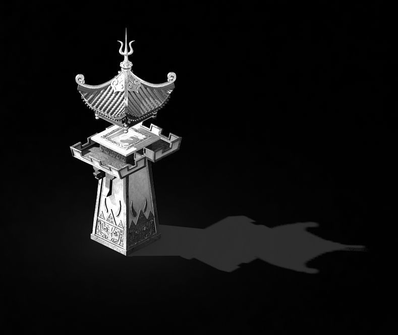 Quzhou-Tianwang Tower-Silver 04 3D model_2
