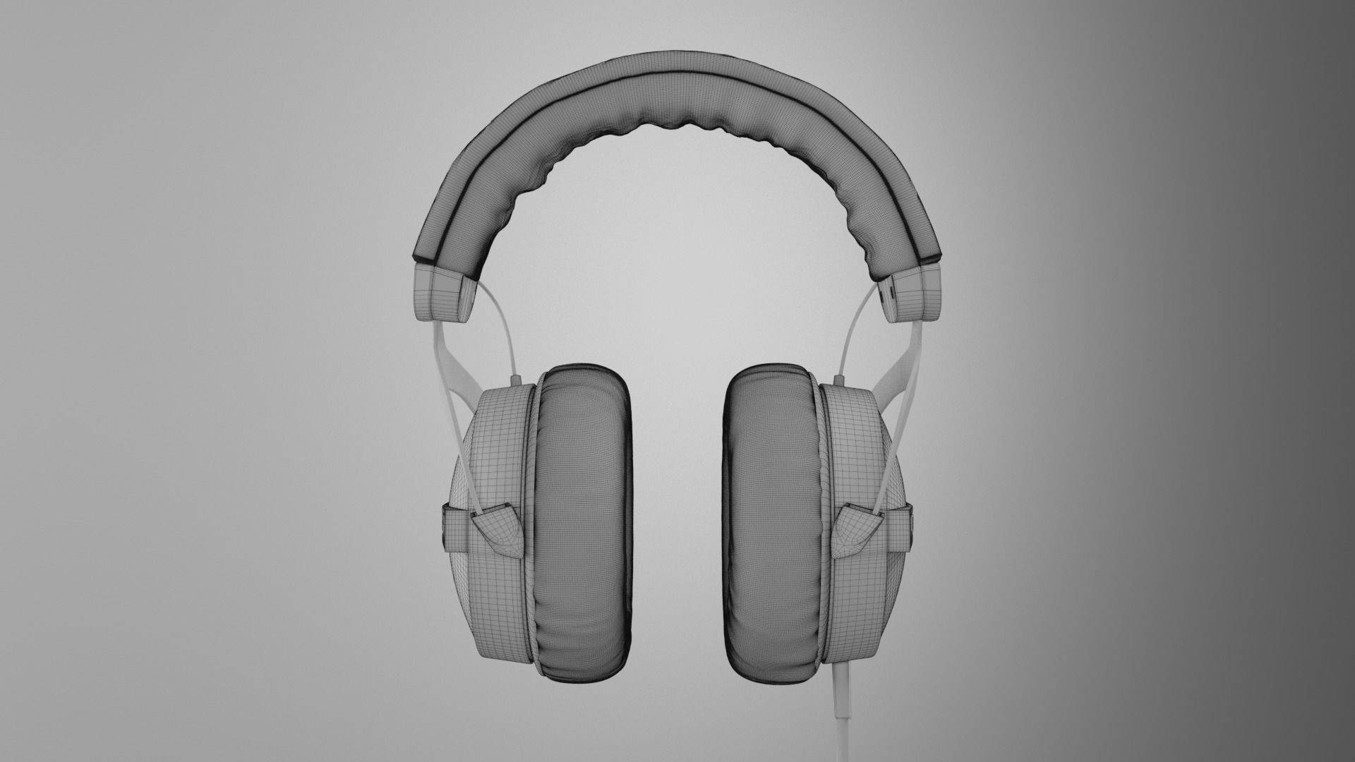 DT 770 Pro headphones 3D model_5