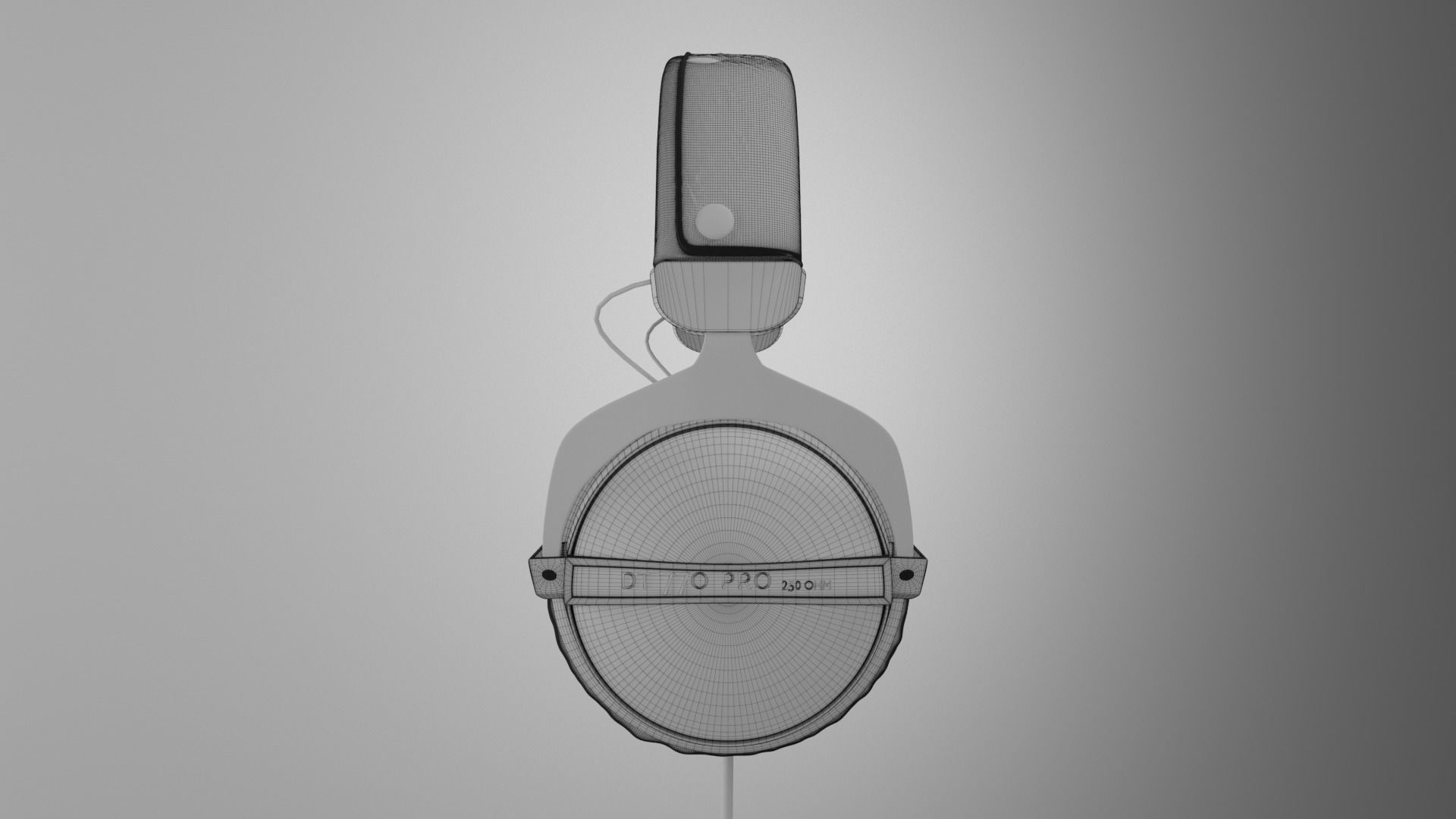 DT 770 Pro headphones 3D model_6