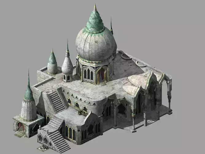 Shabak-Sanctuary 12 3D model