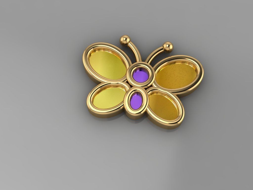 H290-Diamond Necklace 3D print model_1