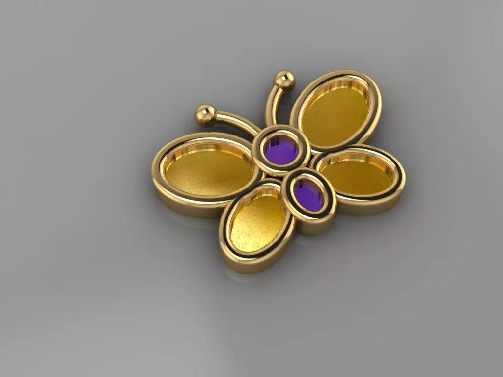 H290-Diamond Necklace 3D print model_0