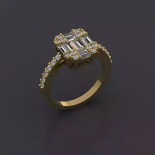 T194- Diamond ring