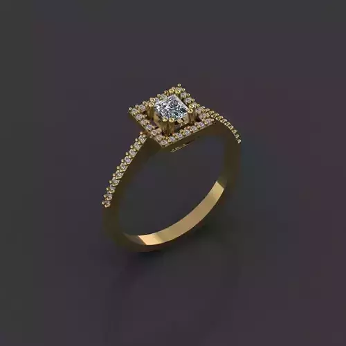 T195- Diamond ring