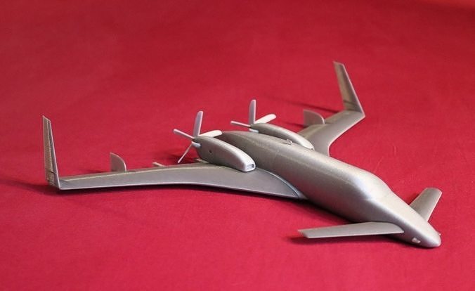 Beechcraft Starship 3D print model