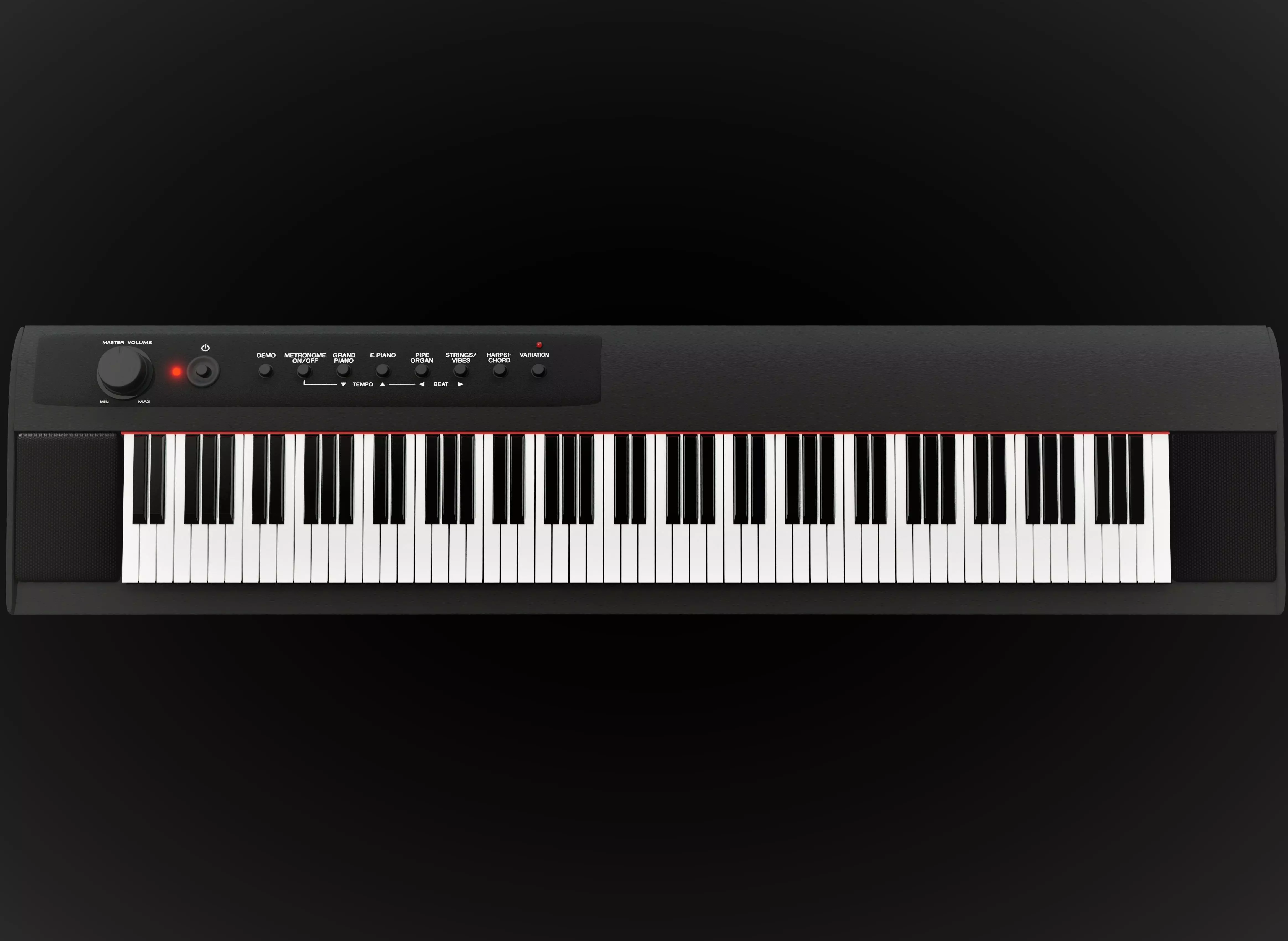 Yamaha NP12 Keyboard 3D model_0