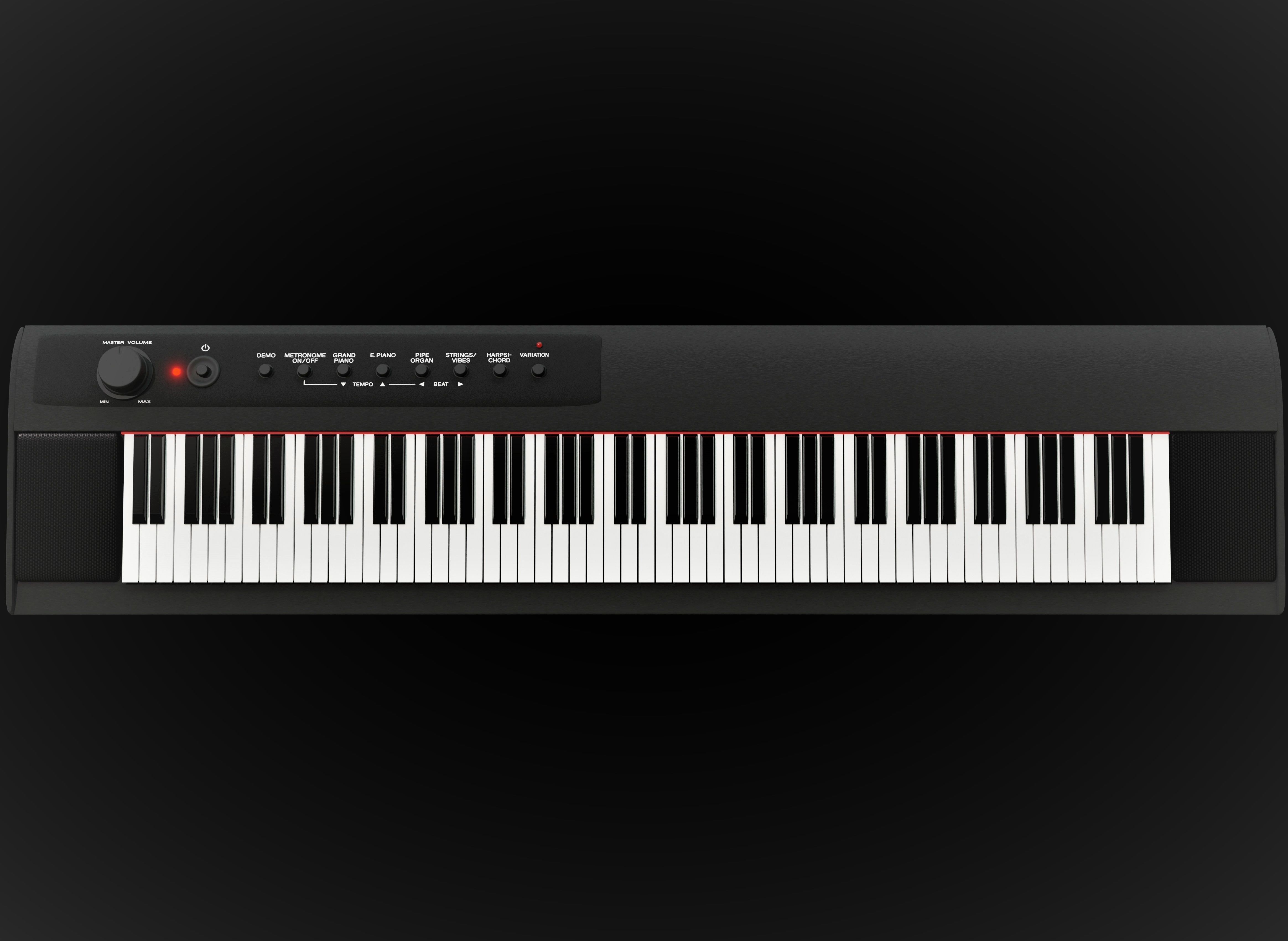 Yamaha NP12 Keyboard 3D model_11