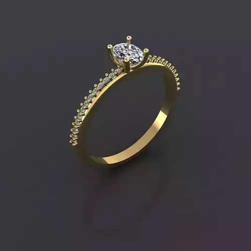 T197- Diamond ring