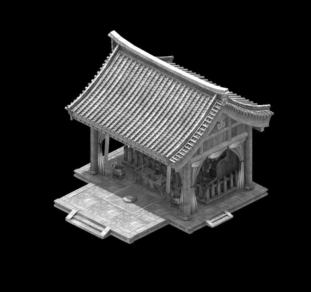 Mysterious Religion-Shrine 12 3D model_2