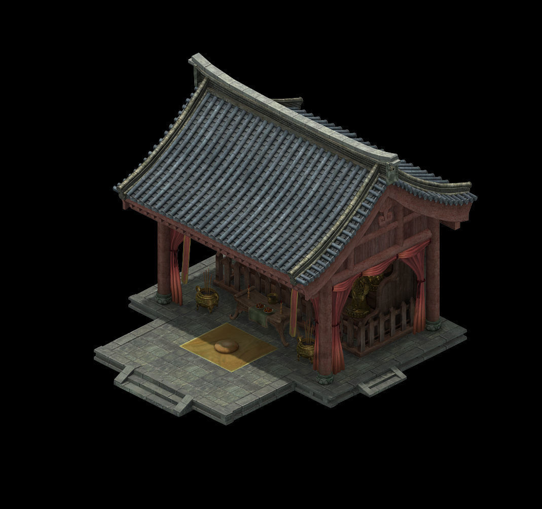 Mysterious Religion-Shrine 12 3D model_1