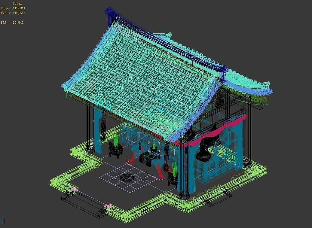 Mysterious Religion-Shrine 12 3D model_3