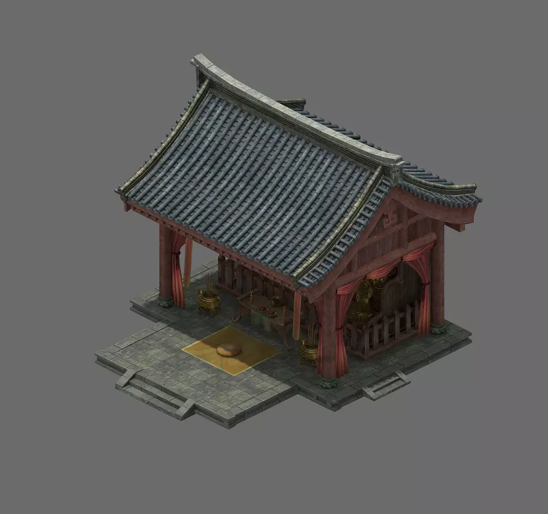 Mysterious Religion-Shrine 12 3D model_0