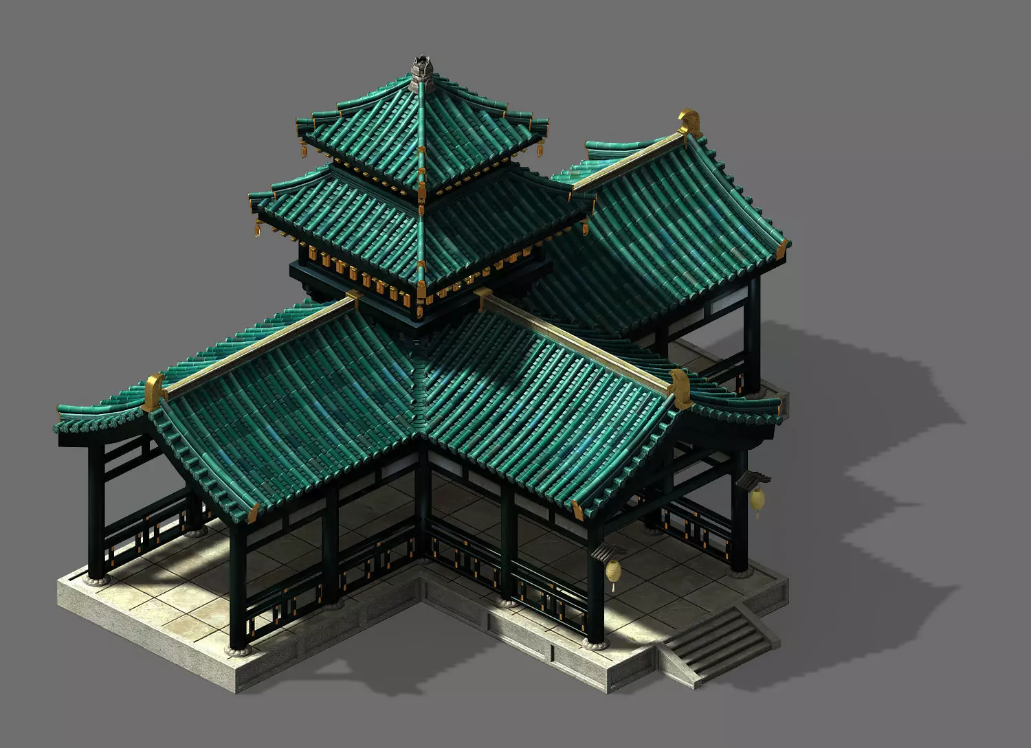 Cross-Cloister 12 3D model_0