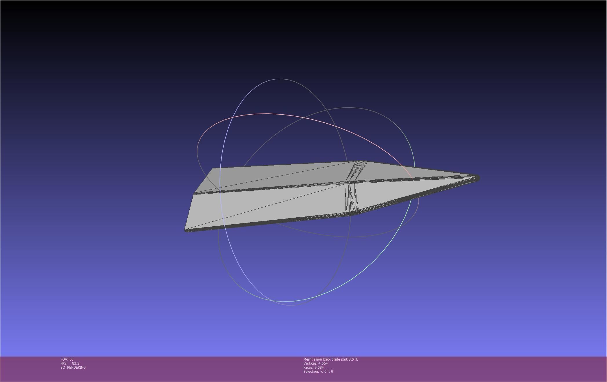 Sword Art Online Alicization Sinon Backblade 3D print model_147