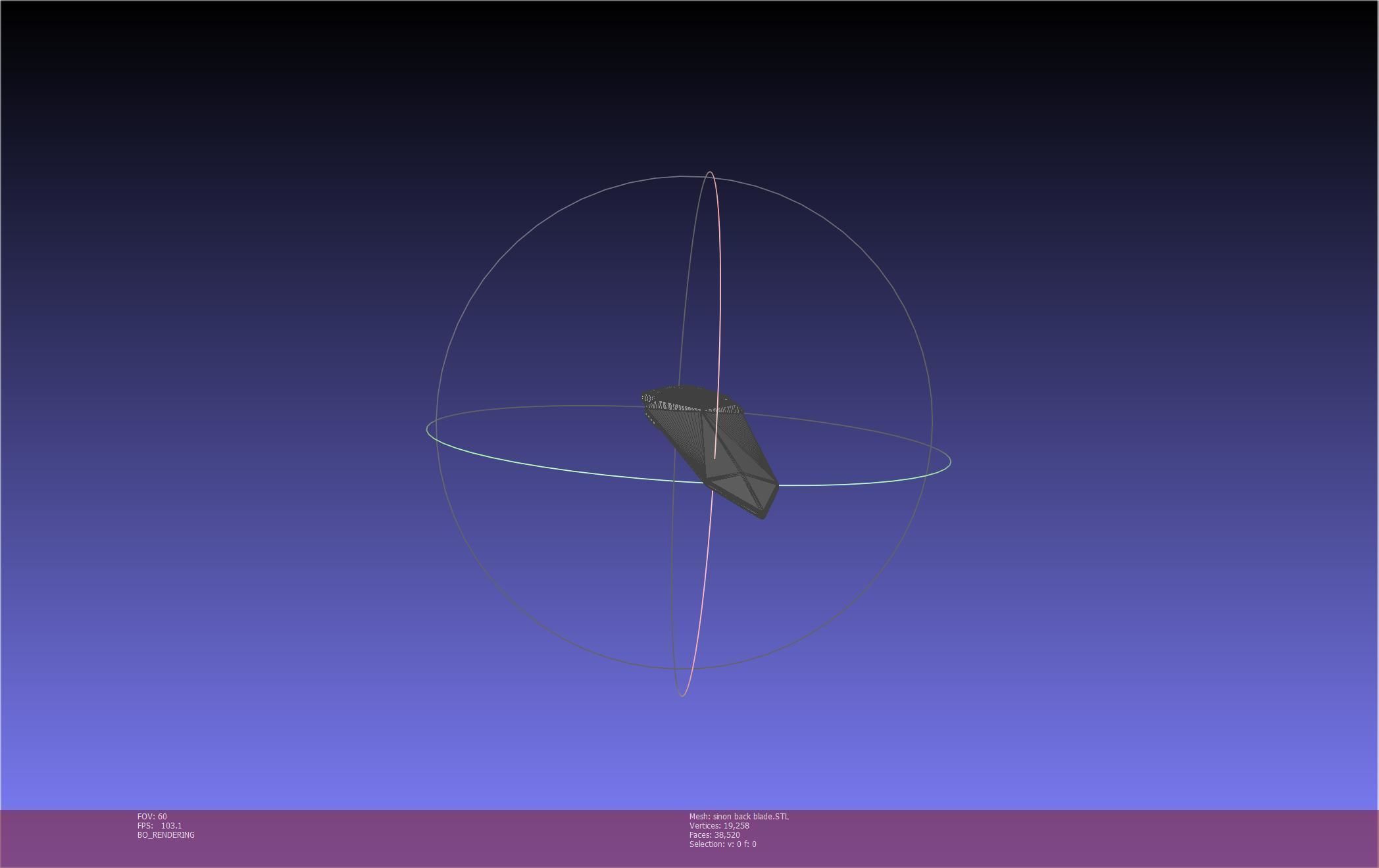 Sword Art Online Alicization Sinon Backblade 3D print model_60