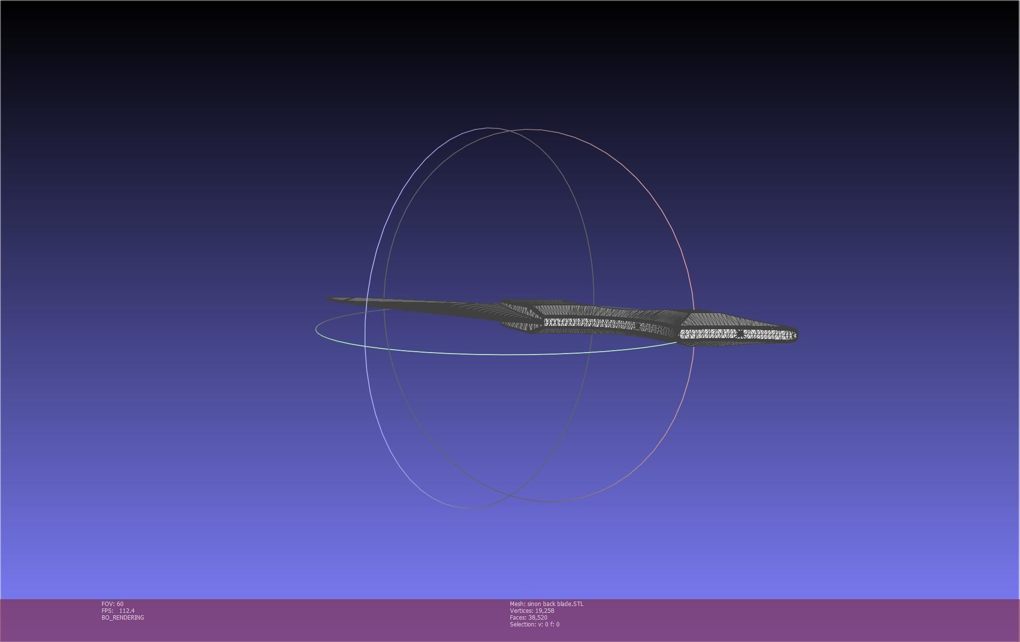 Sword Art Online Alicization Sinon Backblade 3D print model_62