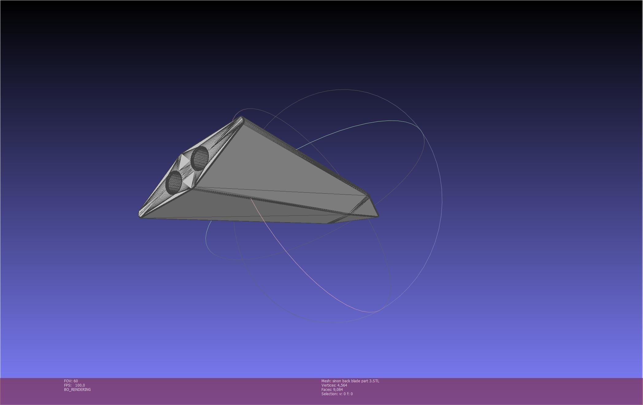 Sword Art Online Alicization Sinon Backblade 3D print model_146